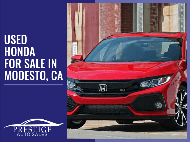 USED HONDA FOR SALE IN MODESTO, CA